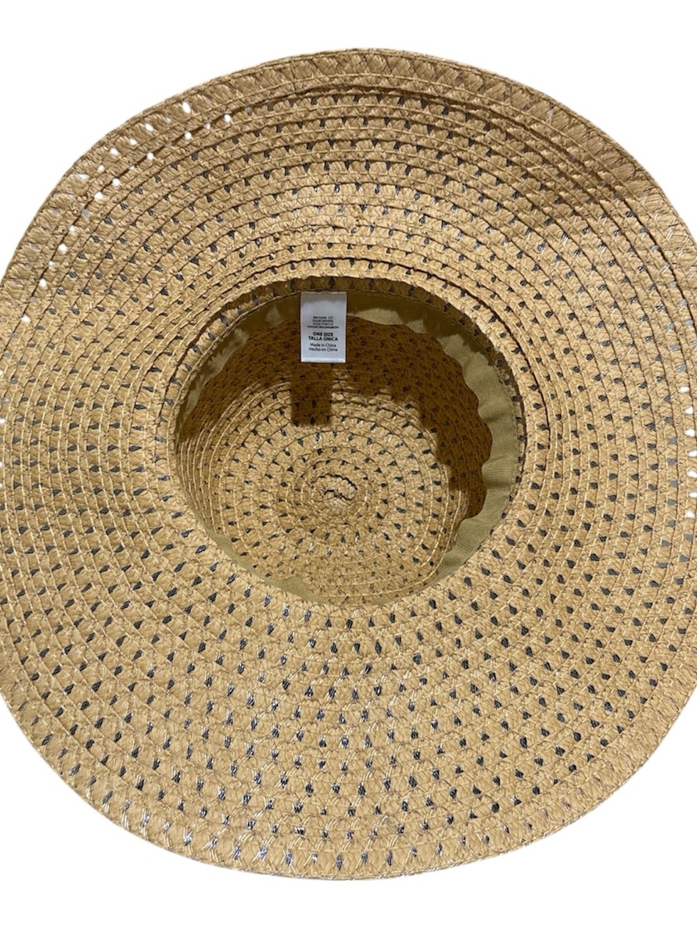 Floppy 5” Wide Brim Straw Sun Hat Coastal Grandma Beach Vacation Boho - Picture 6 of 8